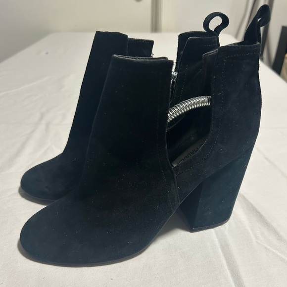 Steve Madden Bootie in Black Suede Women Size 7.5 - Picture 2 of 7